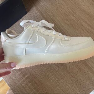 White and Cream Sneakers